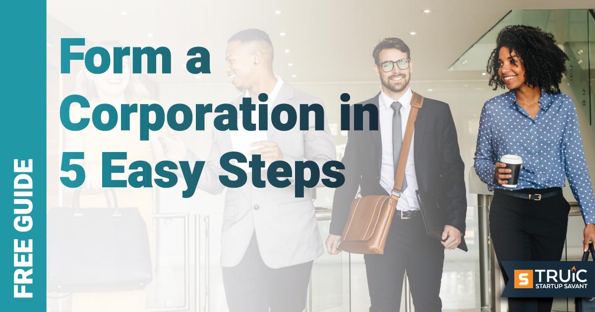 https://cdn.startupsavant.comFour professional men and women discussing how to start a corporation.