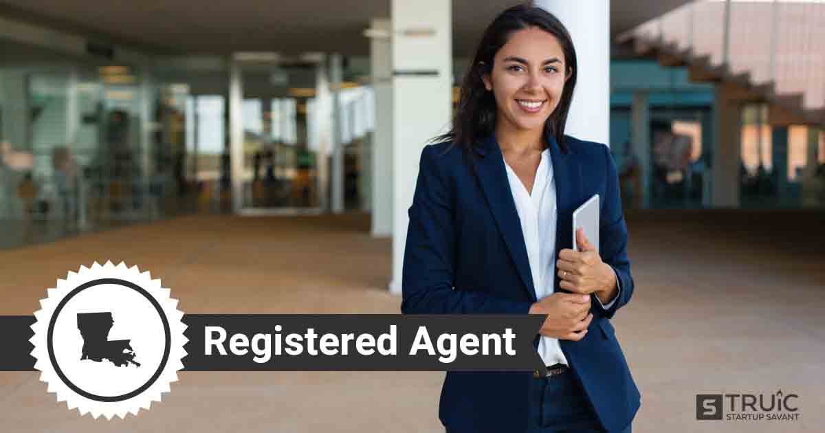 A smiling Louisiana registered agent