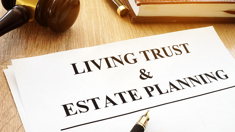 "Living Trust and Estate Planning" document.