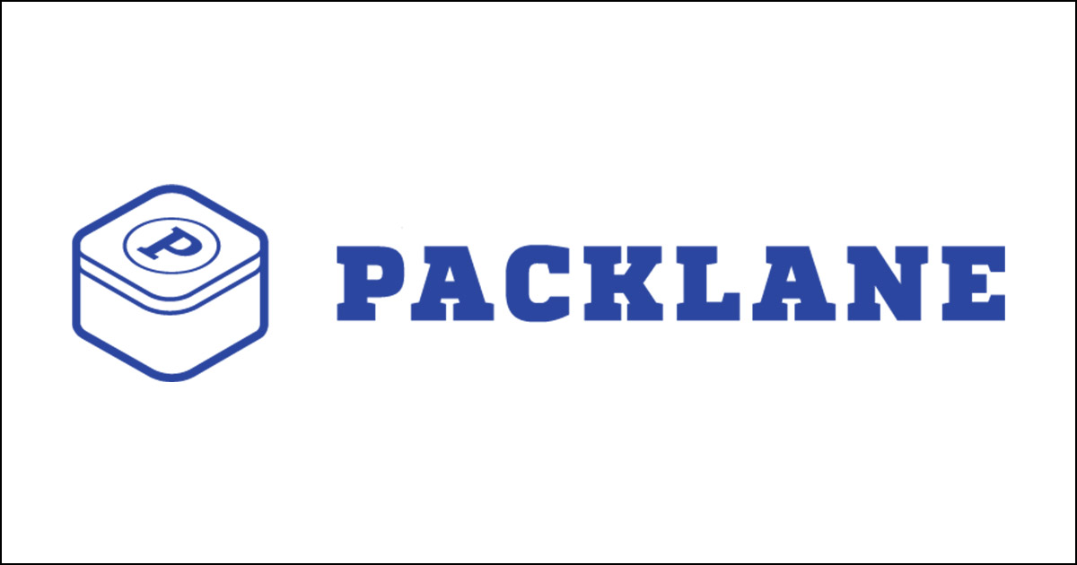 Packlane logo.