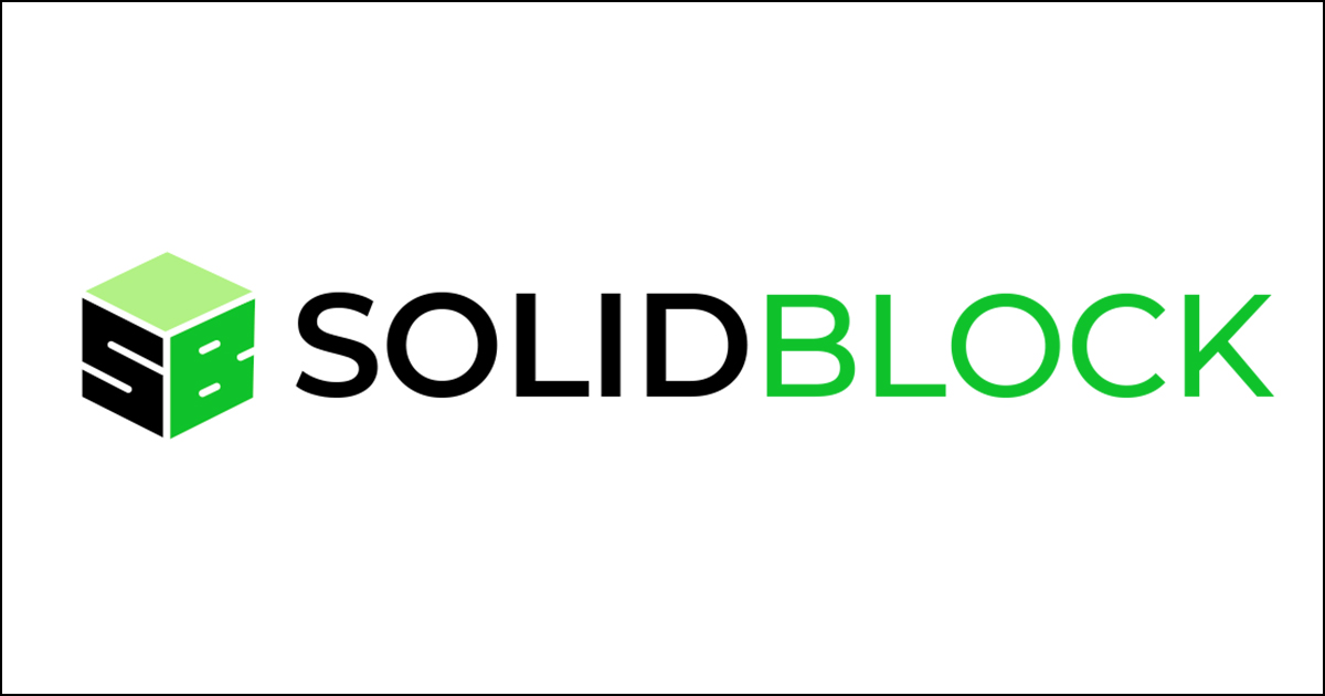 SolidBlock logo.