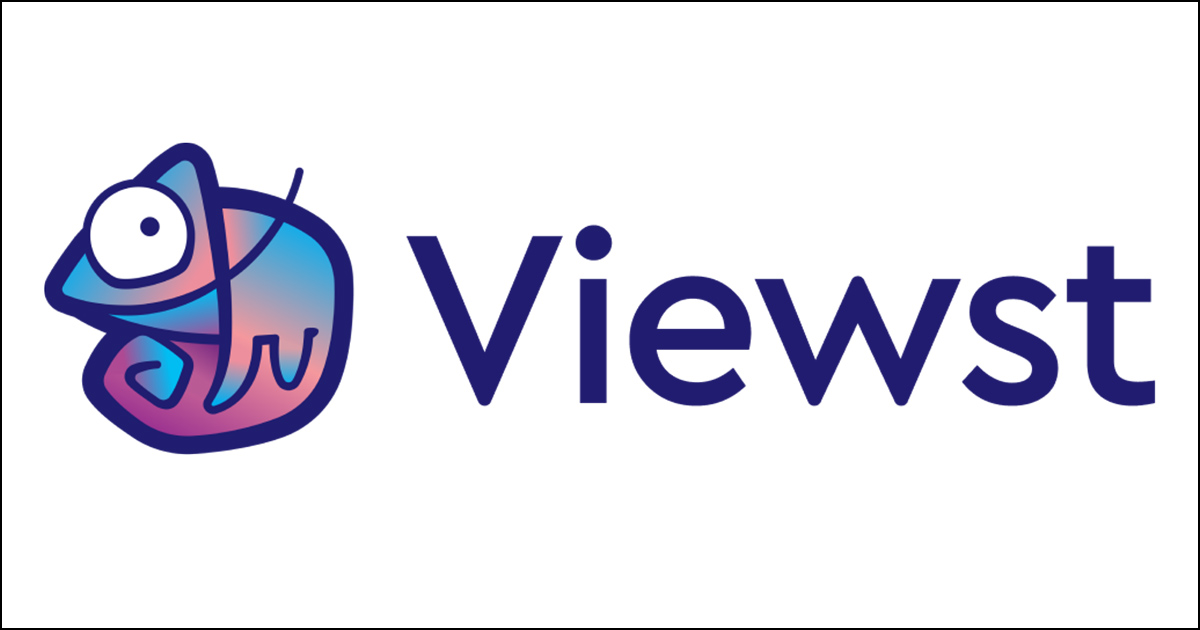Viewst logo.